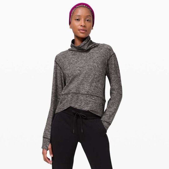 lululemon athletica Tops - Lululemon Women's Ready to Rulu Fleece Pullover - Grey